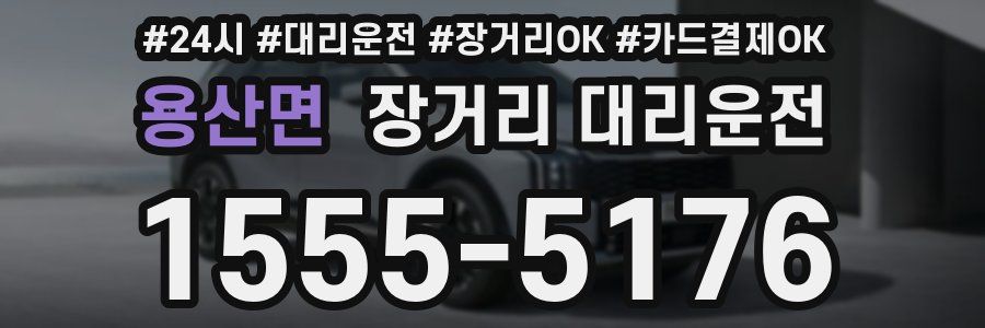 용산면 장거리 대리운전