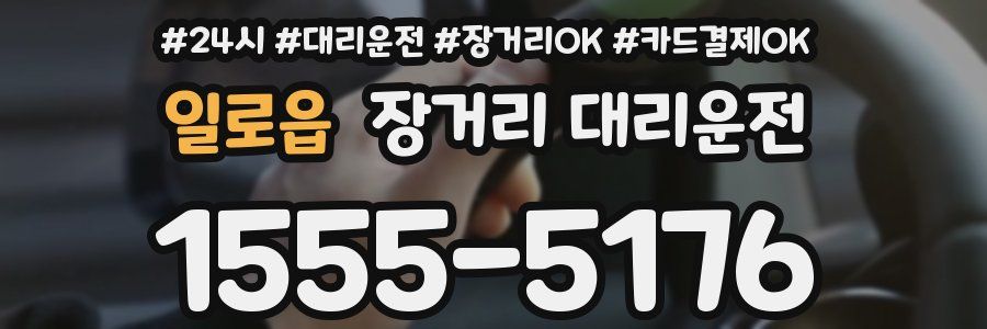 일로읍 장거리 대리운전