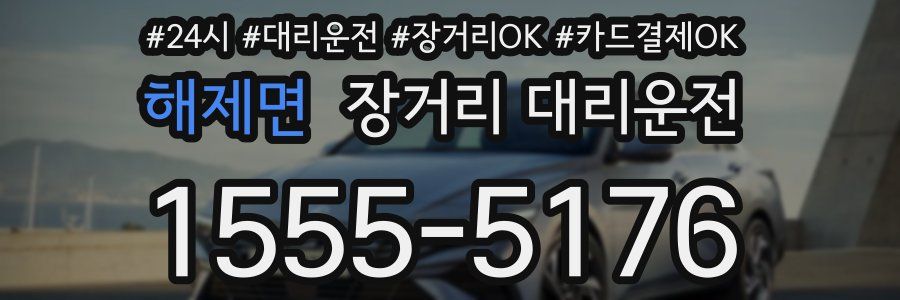 해제면 장거리 대리운전