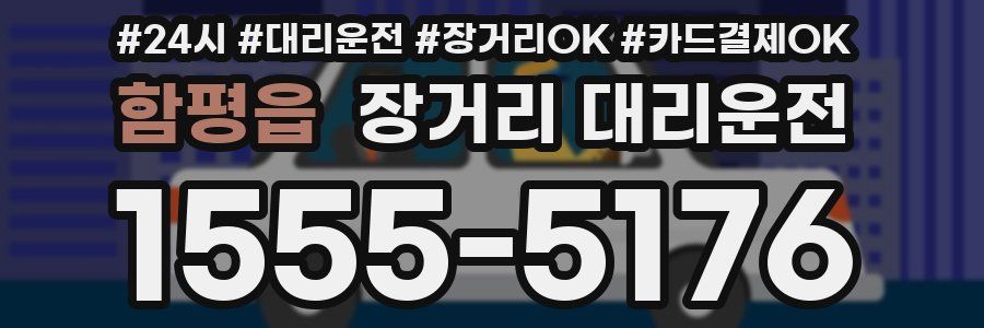함평읍 장거리 대리운전