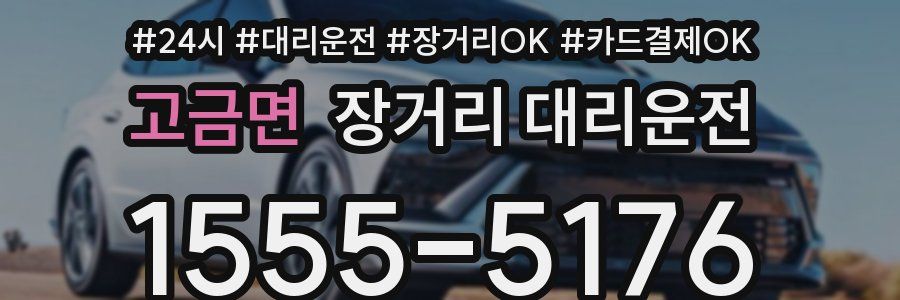 고금면 장거리 대리운전