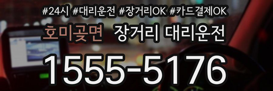 호미곶면 장거리 대리운전