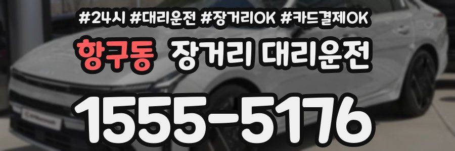 항구동 장거리 대리운전