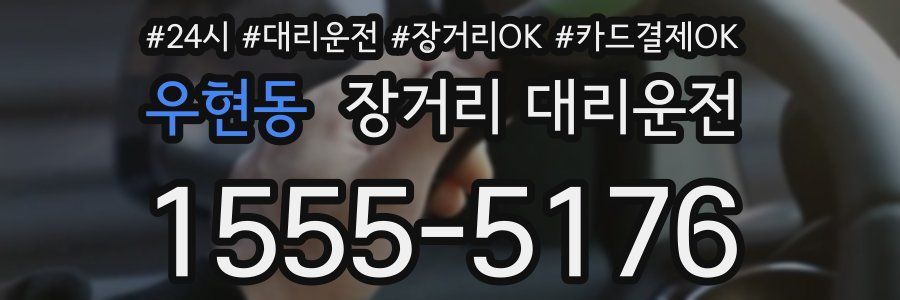 우현동 장거리 대리운전