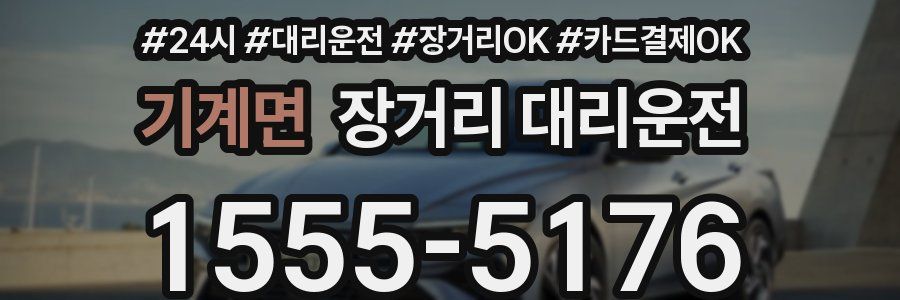 기계면 장거리 대리운전