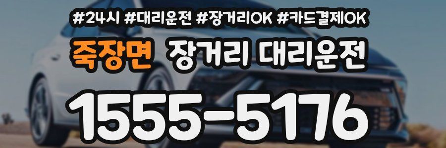 죽장면 장거리 대리운전