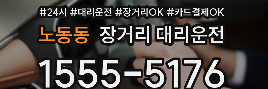 노동동 장거리 대리운전