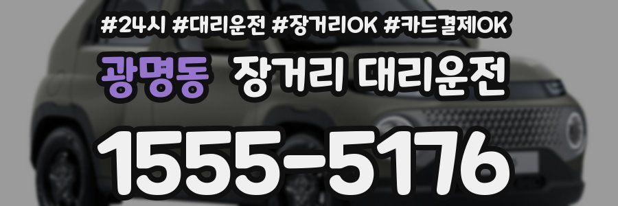 광명동 장거리 대리운전