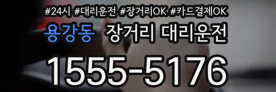 용강동 장거리 대리운전