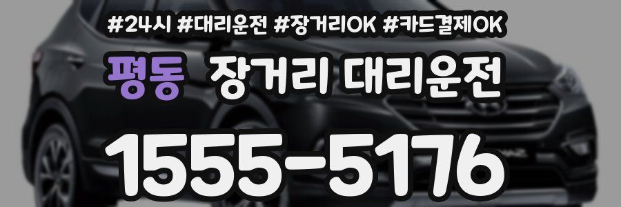 평동 장거리 대리운전