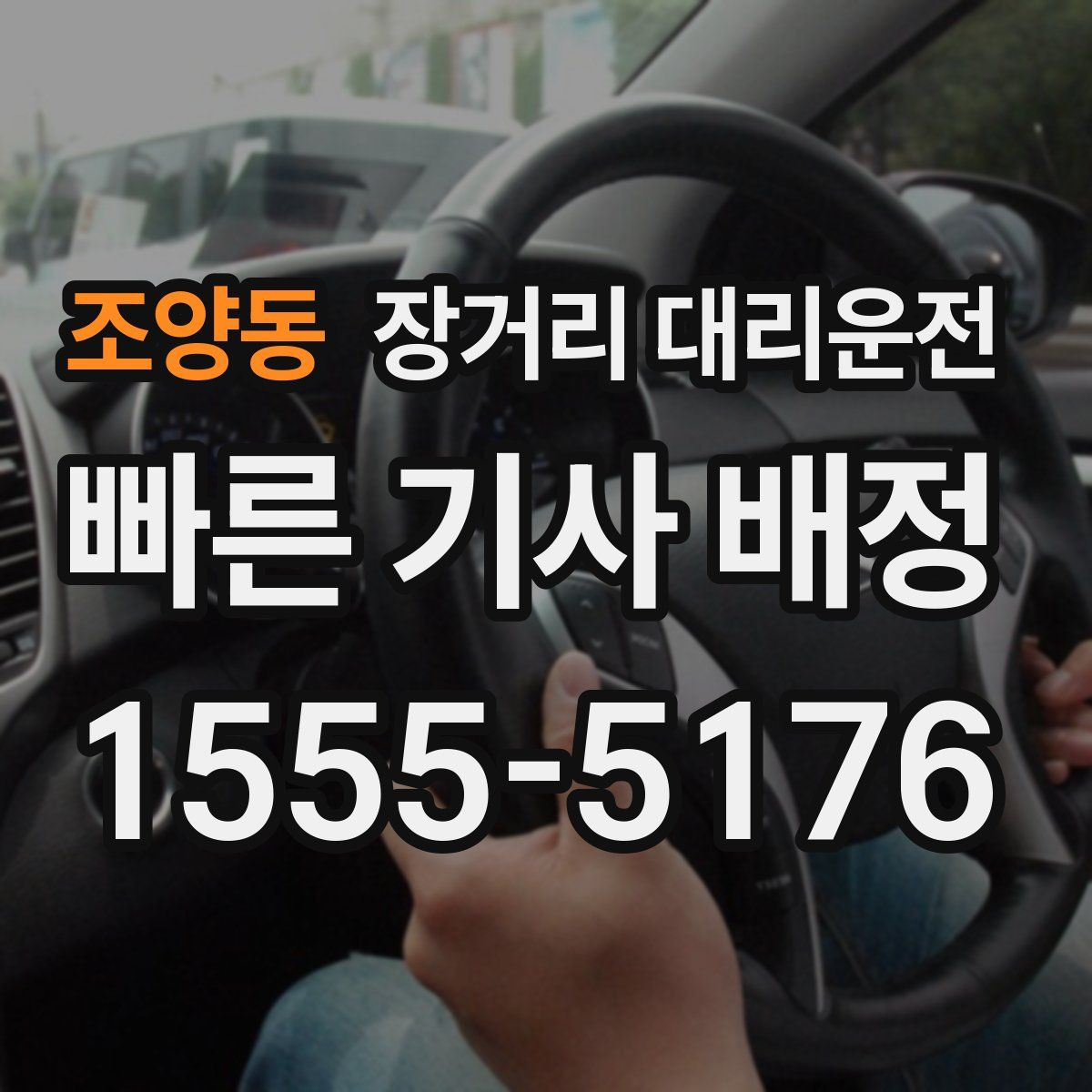 조양동 장거리 대리운전