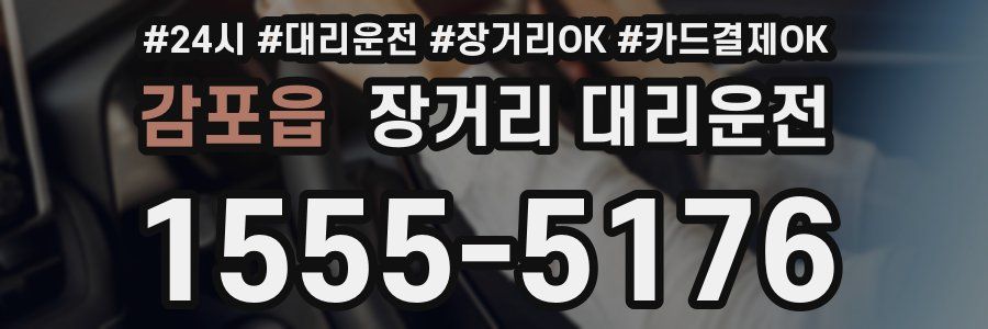 감포읍 장거리 대리운전