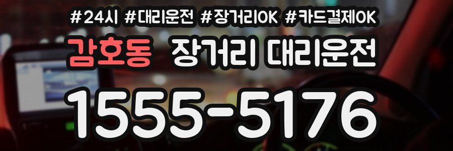 감호동 장거리 대리운전