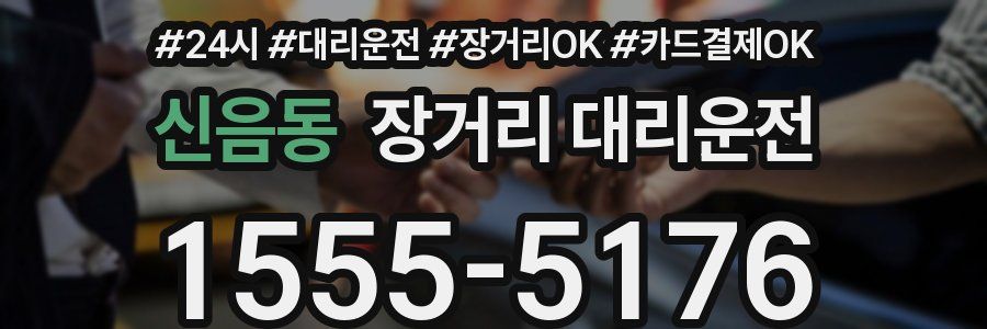 신음동 장거리 대리운전