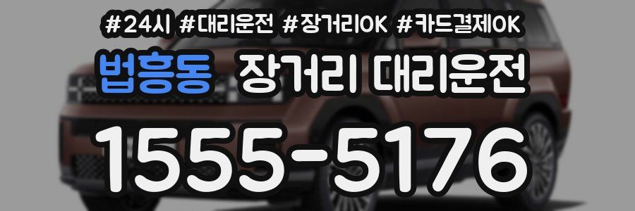 법흥동 장거리 대리운전