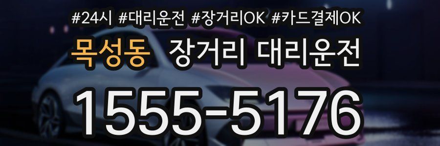 목성동 장거리 대리운전