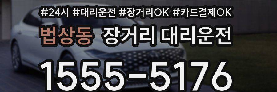 법상동 장거리 대리운전