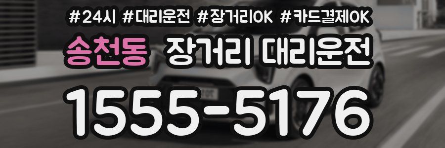 송천동 장거리 대리운전