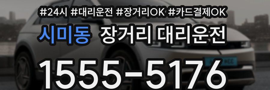 시미동 장거리 대리운전