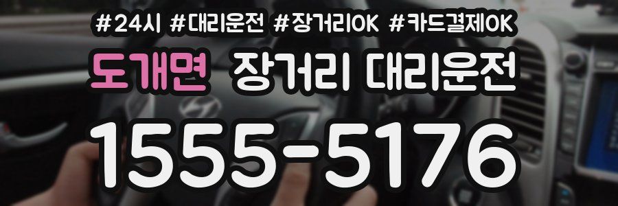 도개면 장거리 대리운전