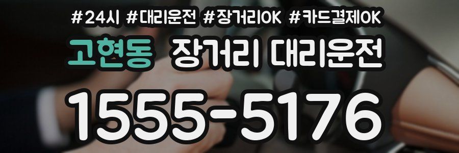 고현동 장거리 대리운전