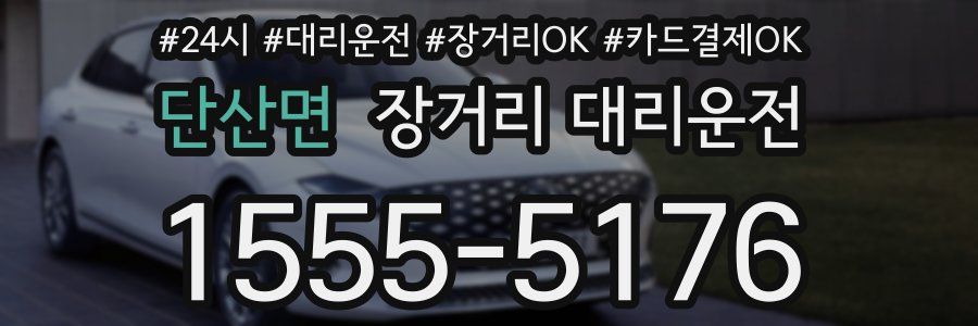 단산면 장거리 대리운전