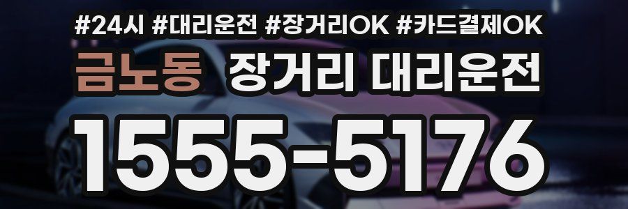 금노동 장거리 대리운전