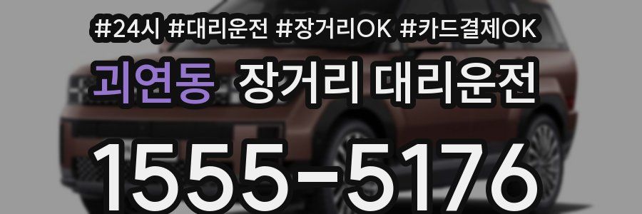 괴연동 장거리 대리운전