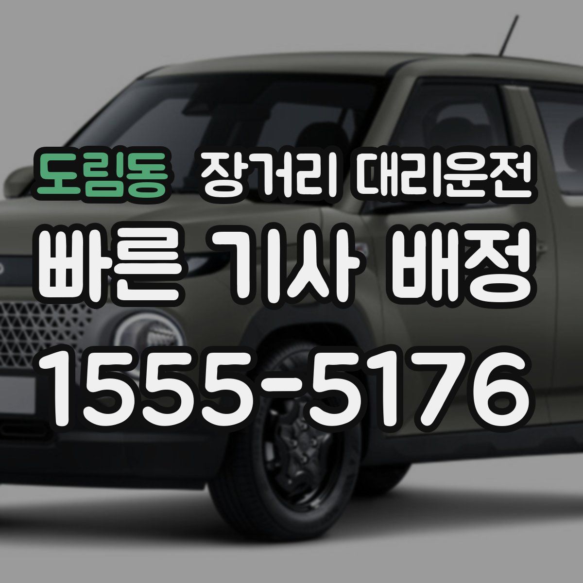 도림동 장거리 대리운전