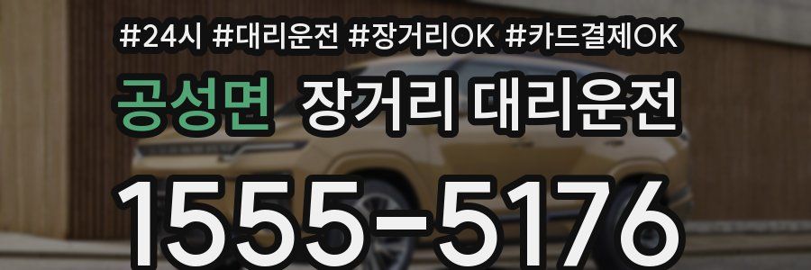 공성면 장거리 대리운전