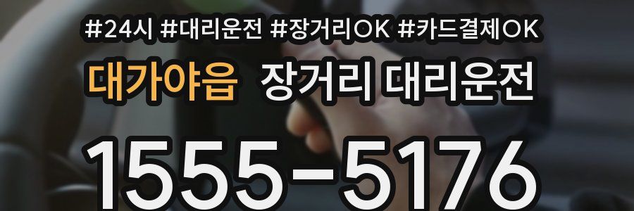 대가야읍 장거리 대리운전