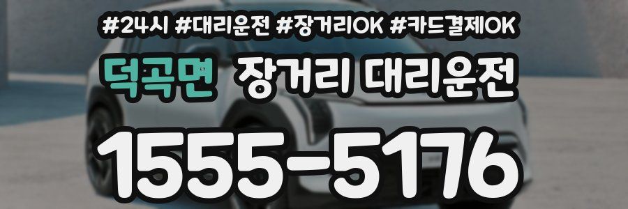 덕곡면 장거리 대리운전