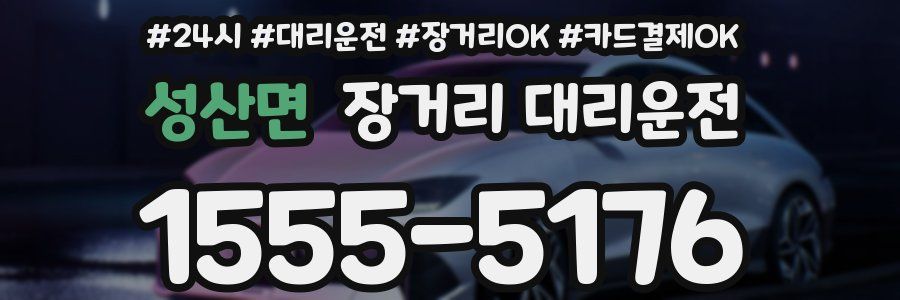 성산면 장거리 대리운전
