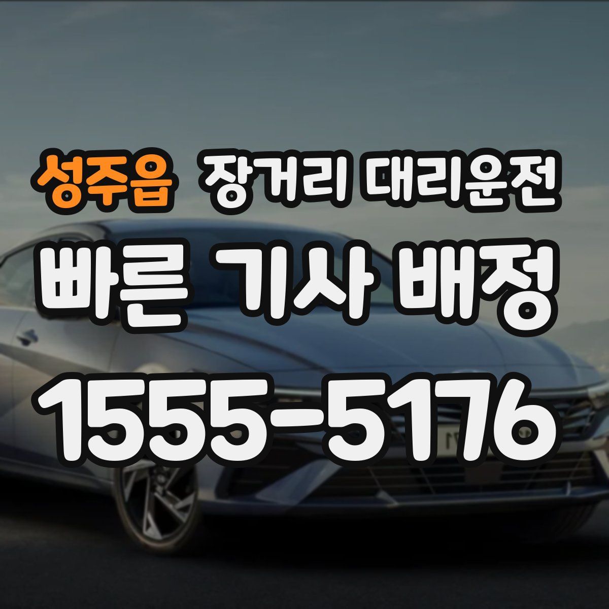 성주읍 장거리 대리운전