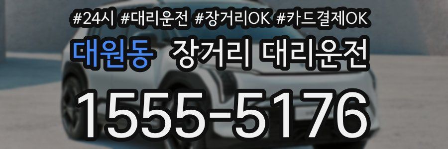 대원동 장거리 대리운전
