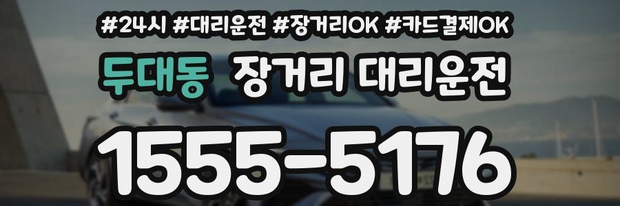 두대동 장거리 대리운전