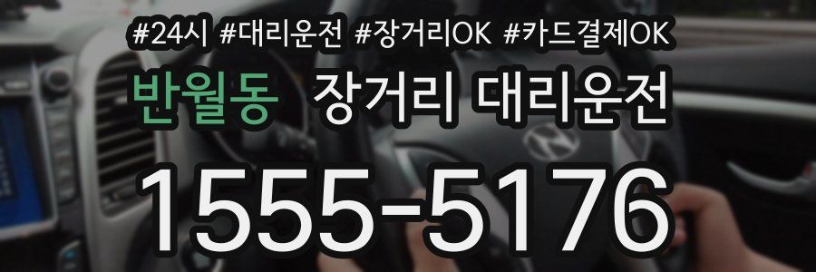 반월동 장거리 대리운전