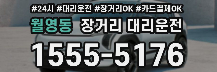 월영동 장거리 대리운전