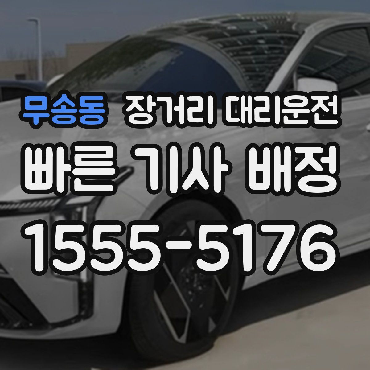 무송동 장거리 대리운전