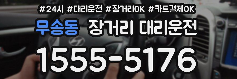 무송동 장거리 대리운전