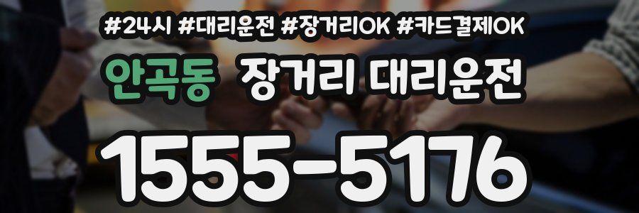 안곡동 장거리 대리운전