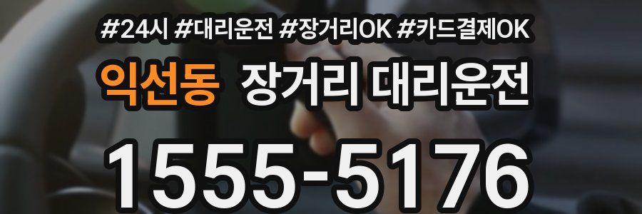 익선동 장거리 대리운전