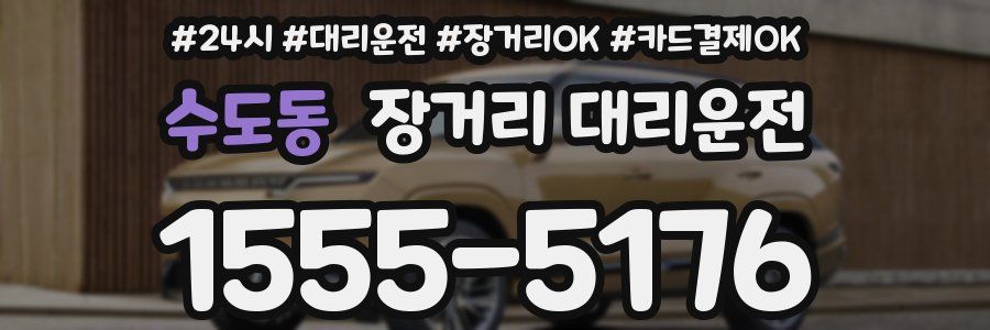 수도동 장거리 대리운전