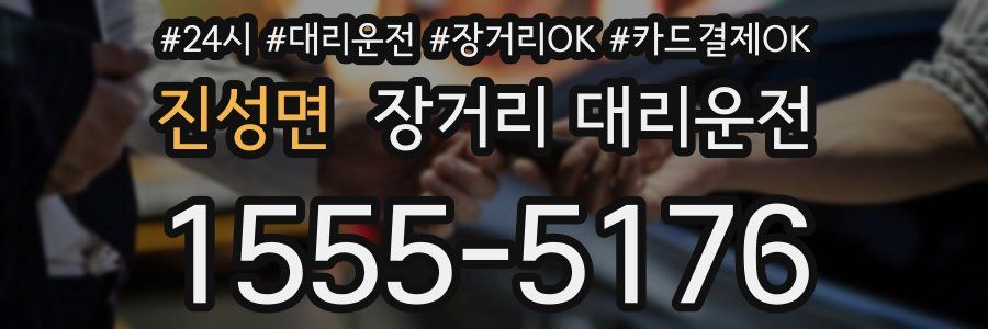 진성면 장거리 대리운전