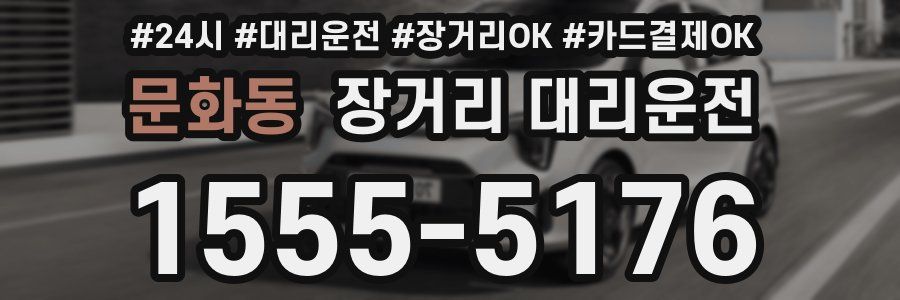 문화동 장거리 대리운전