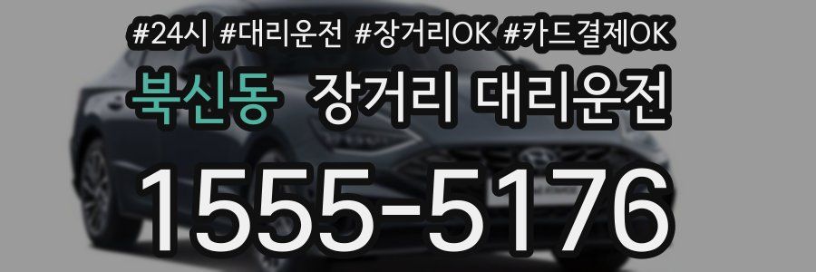 북신동 장거리 대리운전