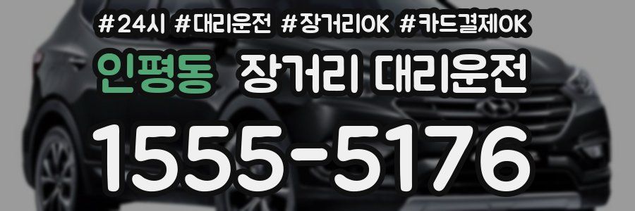 인평동 장거리 대리운전