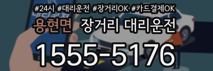 용현면 장거리 대리운전
