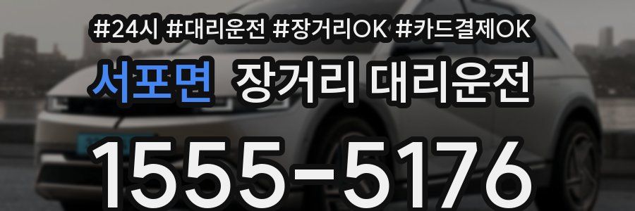서포면 장거리 대리운전