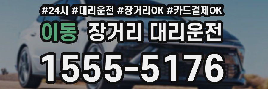 이동 장거리 대리운전